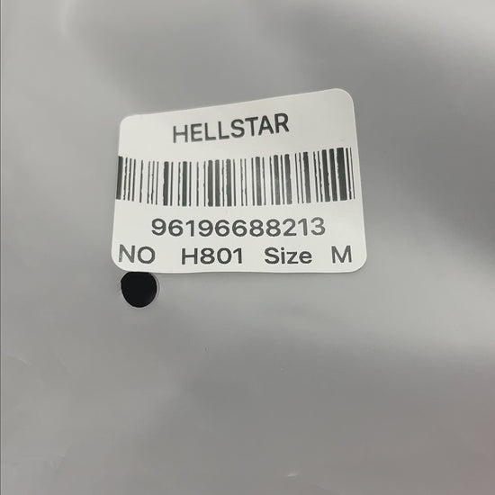 Hellstar Inner Peace Skeleton sleeveless washed black T-shirt front view