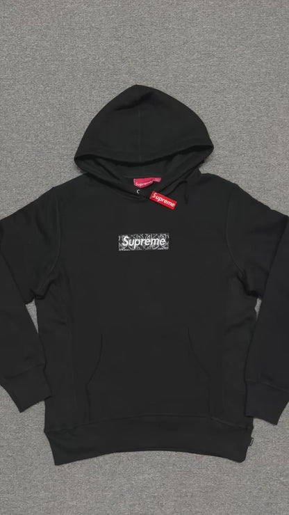 Supreme Bandana Box Logo Hooded Sweatshirt