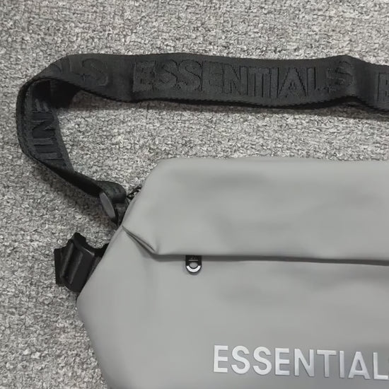 Fear of God Essentials Waterproof Matte PU Messenger Bag
