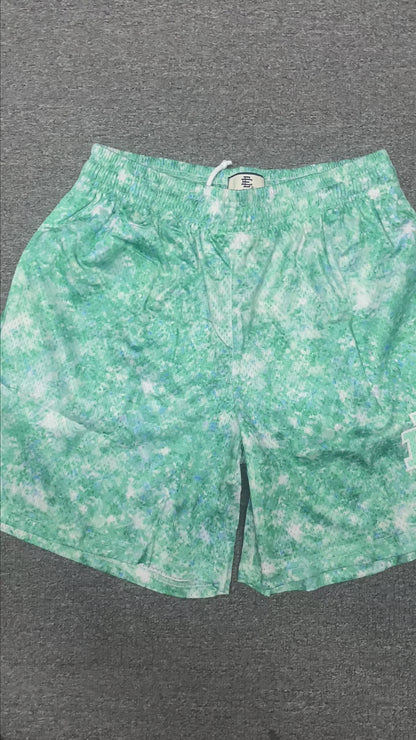 Eric Emanuel EE Basic Short Green Tie Dye