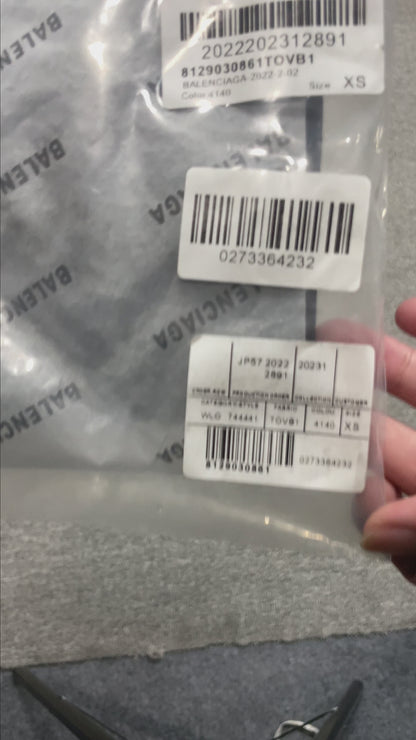 Balenciaga Stencil Type Medium Fit T-Shirt