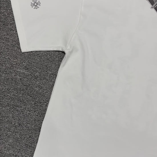 Chrome Hearts Eye Chart Pink Dagger T-Shirt