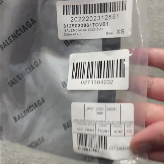 Balenciaga BB Logo Washed T-Shirt