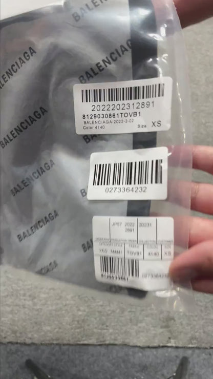 Balenciaga BB Logo Washed T-Shirt