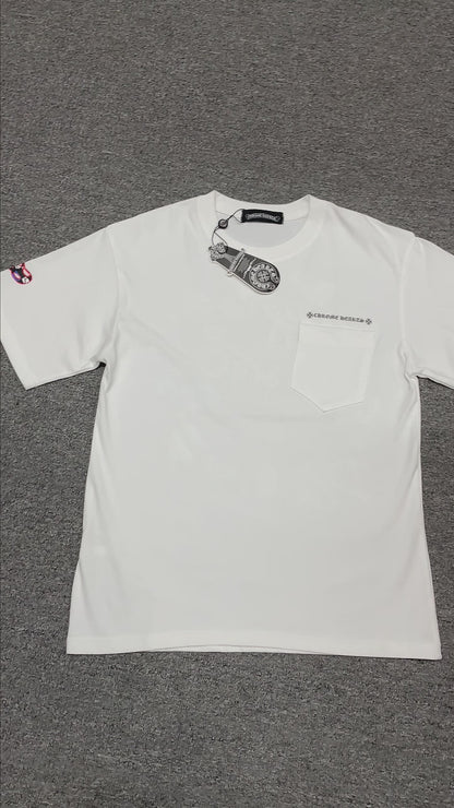 Chrome Hearts Matty Boy Graffiti Pocket T-Shirt | Multi Color Graphic Tee