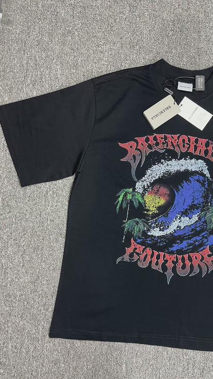 Balenciaga Vintage Surfer Oversized T-Shirt