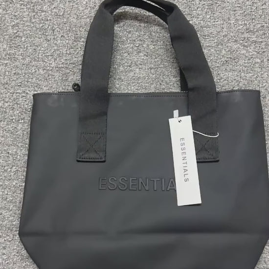 Fear of God Essentials Waterproof Matte PU Small Tote Bag