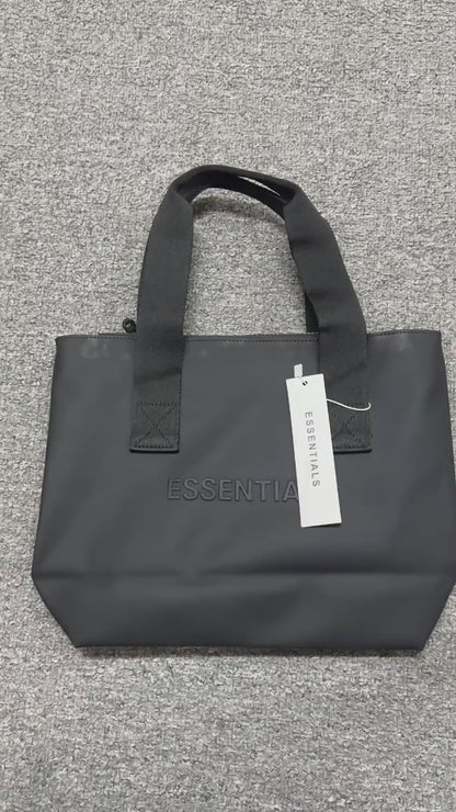 Fear of God Essentials Waterproof Matte PU Small Tote Bag