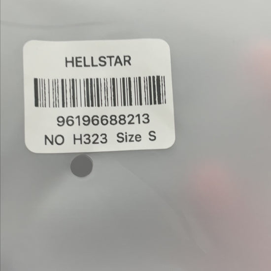 Hellstar Glory Doll washed black graphic T-shirt front view