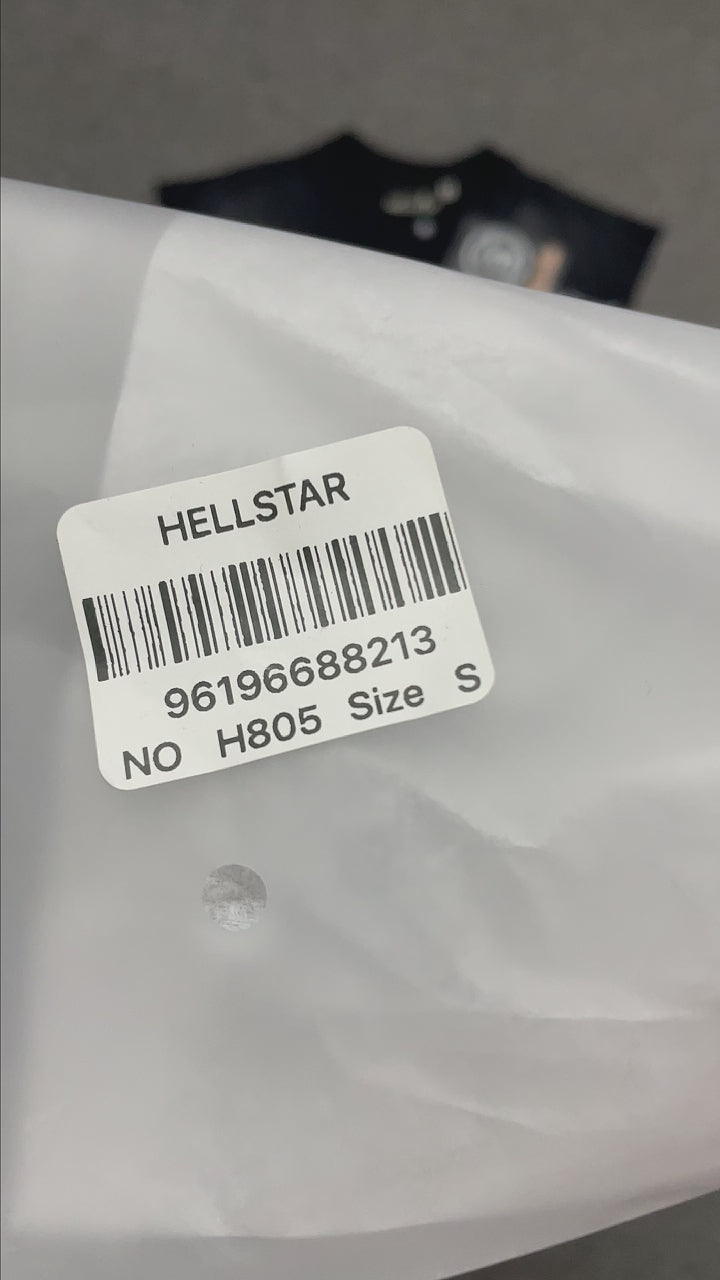 Hellstar 2 Lambs Holy State sleeveless T-shirt front view in vintage black