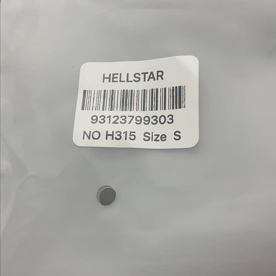 Hellstar Blur graphic T-shirt in washed black front view