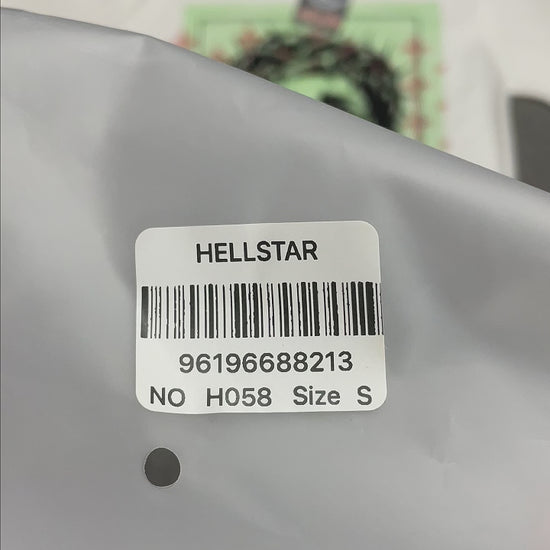 Hellstar Jesus Savior King of Kings T-shirt in white front view