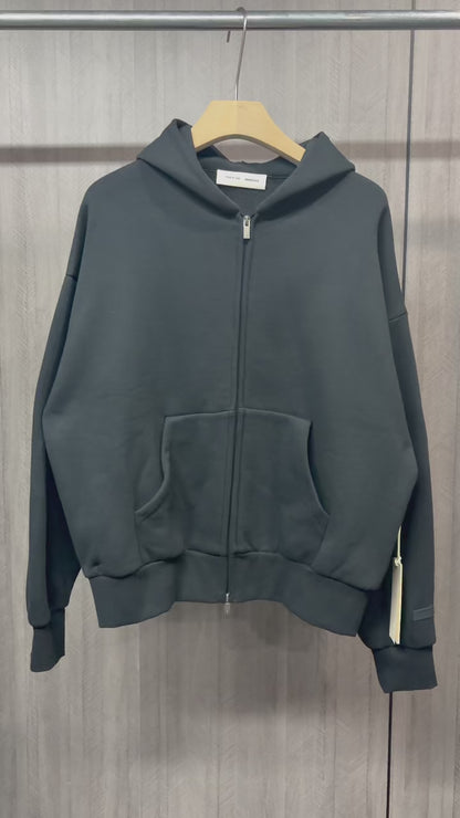 Fear of God Essentials Classic Full Zip Hoodie