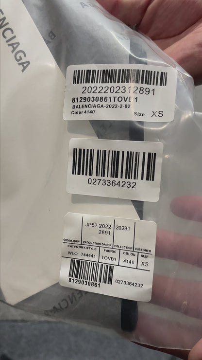 Balenciaga x Under Armour Logo Embroidered T-Shirt