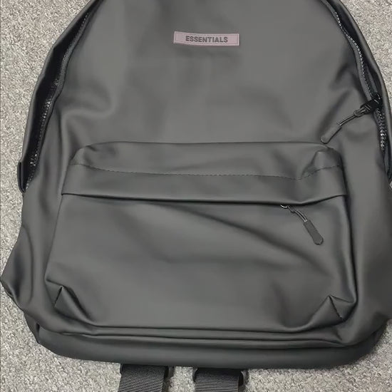 Fear of God Essentials Waterproof Matte PU Backpack