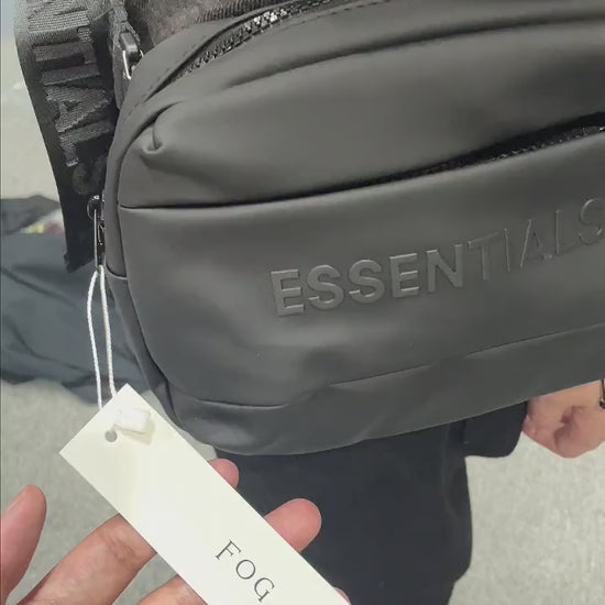 Fear of God Essentials Waterproof Matte PU Waist Bag