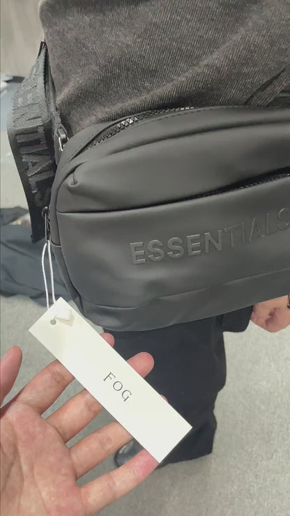 Fear of God Essentials Waterproof Matte PU Waist Bag