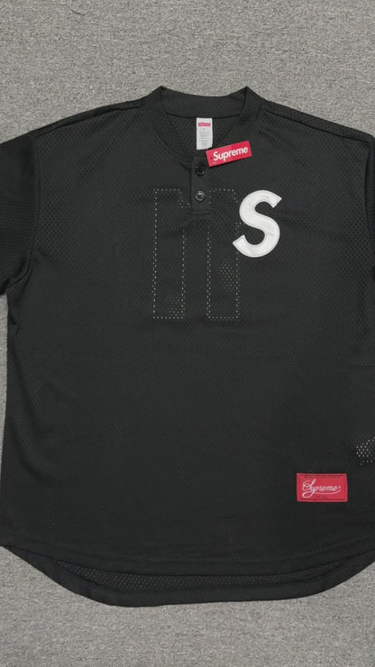 Supreme S Logo Baseball Henley