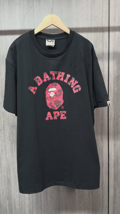 BAPE Color Camo A College Tee