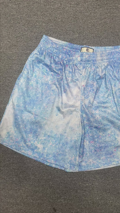 Eric Emanuel EE Basic Short Deep Sea Blue Tie Dye