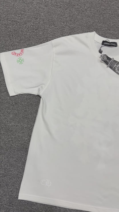 Chrome Hearts Multicolor Cross Cemetery T-Shirt