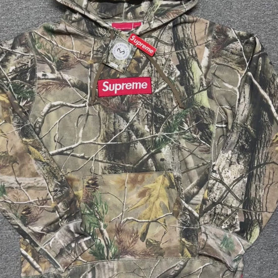 Supreme Box Logo Hooded Sweatshirt (FW25) in Realtree AP Camo