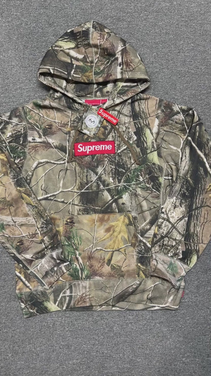 Supreme Box Logo Hooded Sweatshirt (FW25) in Realtree AP Camo