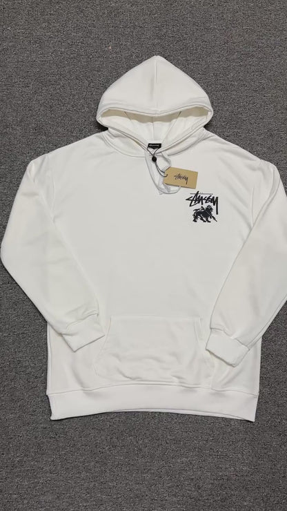 Stüssy "Rasta Lion" One World One Love Hoodie