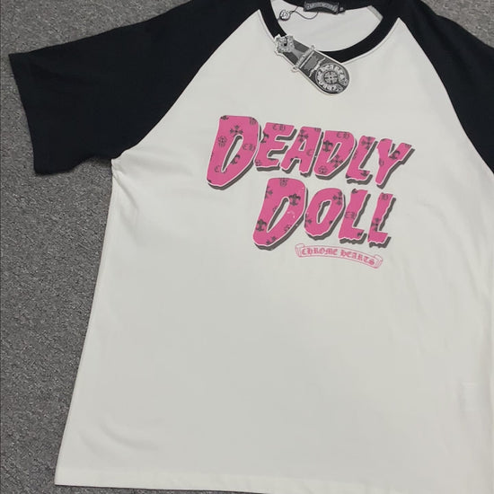 Chrome Hearts Deadly Doll Raglan T-Shirt