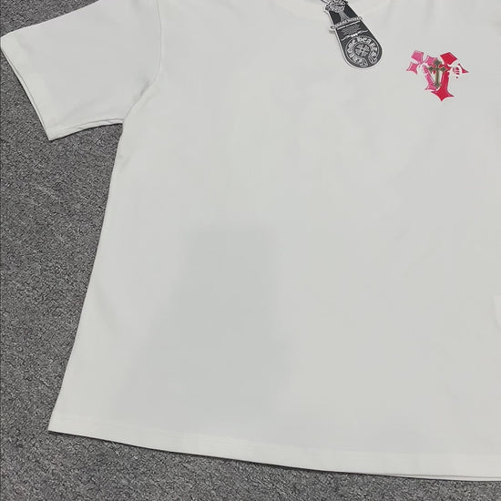 Chrome Hearts Multicolor Cross Cemetery T-Shirt