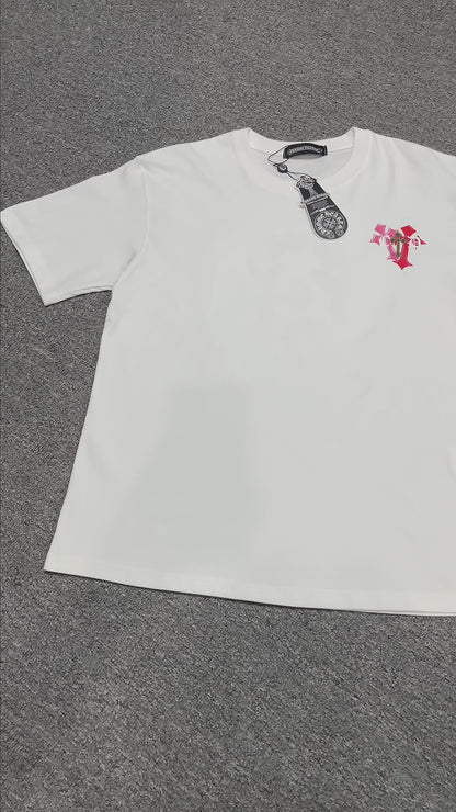 Chrome Hearts Multicolor Cross Cemetery T-Shirt