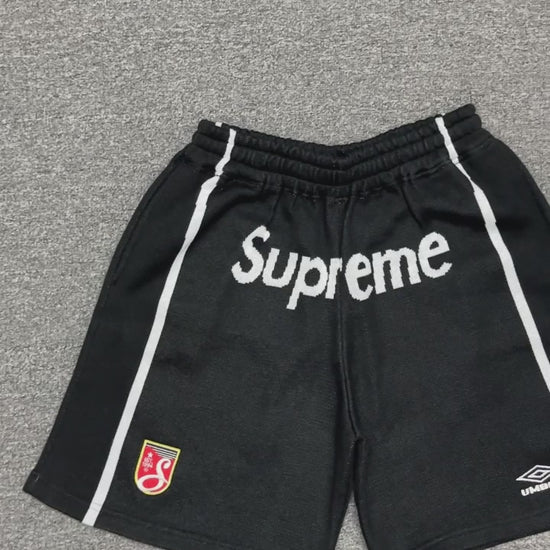Supreme x Umbro Knit Soccer Short in Black