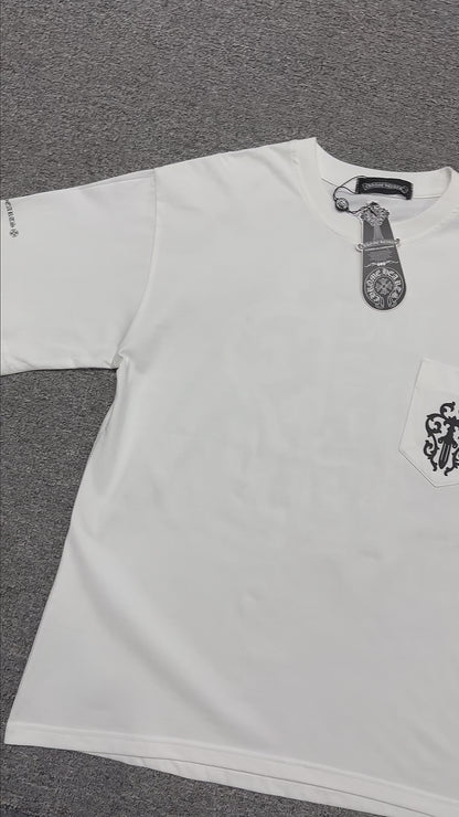 Chrome Hearts Vertical Dagger Logo T-Shirt