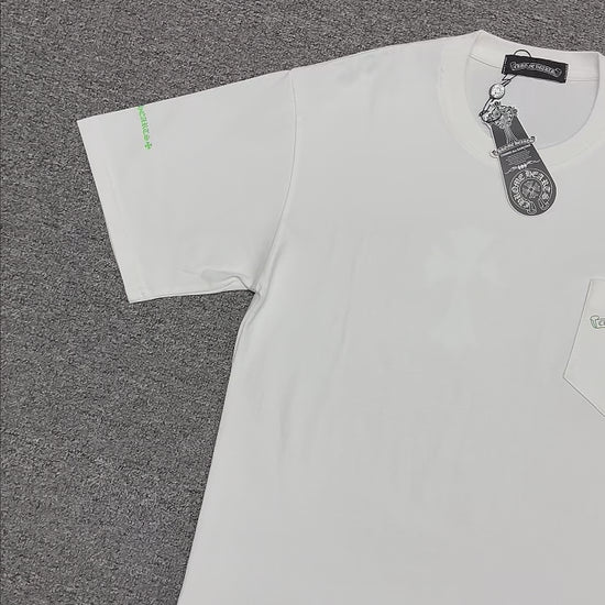 Chrome Hearts Neon Floral Cross T-Shirt