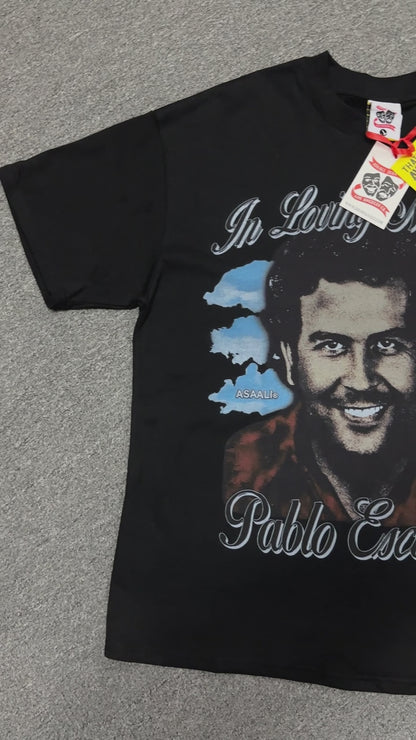 The Asaali x That's A Awful Lot Of Cough Syrup Pablo Escobar T-Shirt