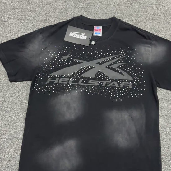 Hellstar Classic Logo Rhinestones T-Shirt