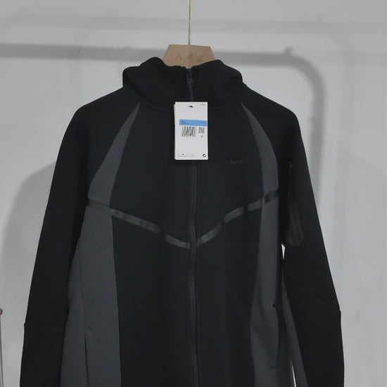 Nike Tech Men's Color-Block Full-Zip Fleece Windrunner Jacket