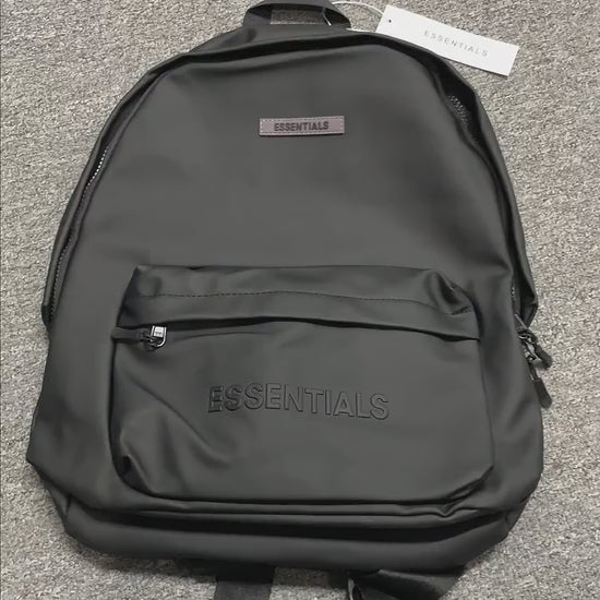 Fear of God Essentials Waterproof Matte PU Backpack