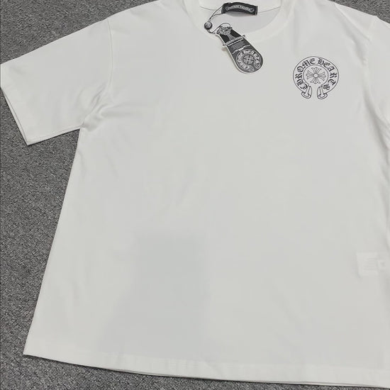 Chrome Hearts Miami Horseshoe Logo T-Shirt