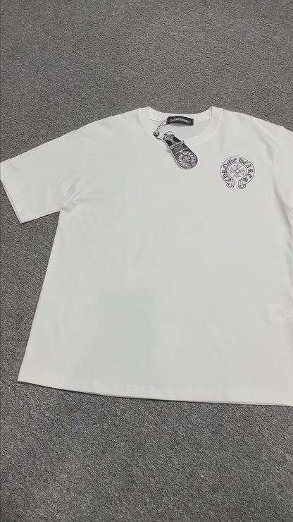 Chrome Hearts Miami Horseshoe Logo T-Shirt