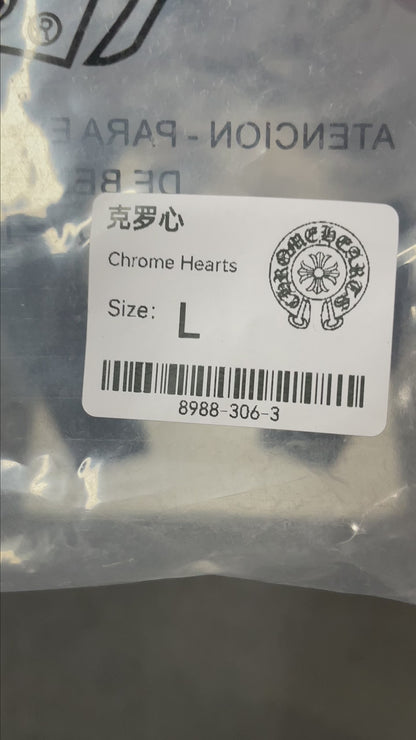 Chrome Hearts Dagger Long-Sleeve Baseball 3/4 Shirt