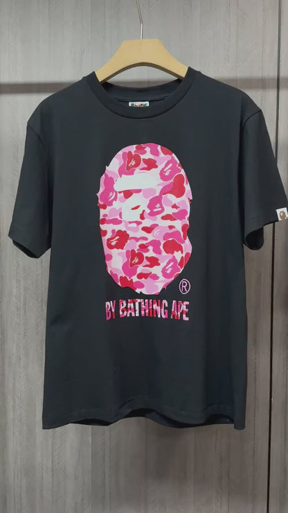 BAPE Pink ABC Camo By Bathing Ape T-Shirt