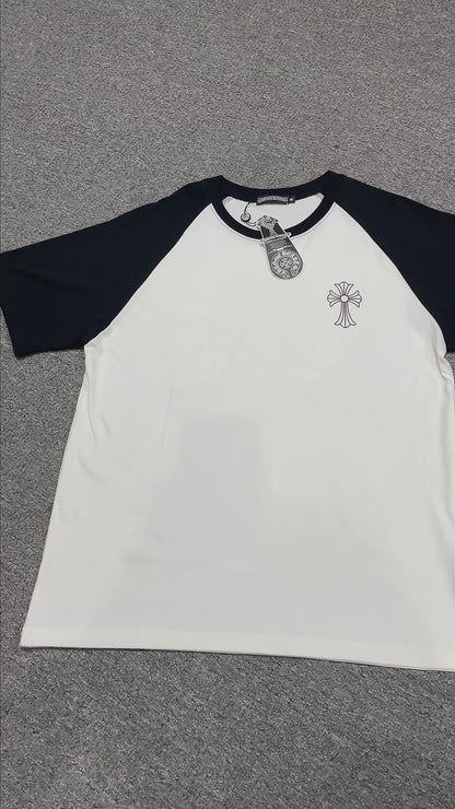Chrome Hearts Horseshoe Cross Raglan T-Shirt