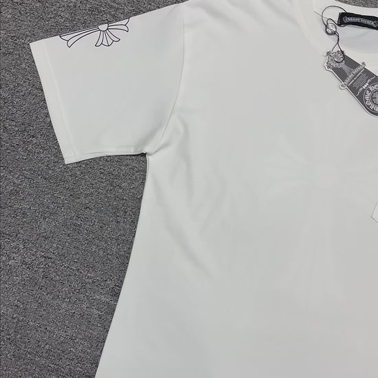 Chrome Hearts Floral Cross Graphic T-Shirt