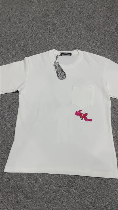 Chrome Hearts Matty Boy Cartoon Graphic Pocket T-Shirt | Streetwear Tee Wholesale