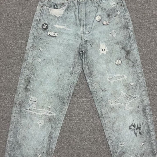 Supreme HJR Trompe L'oeil Loose Fit Jean