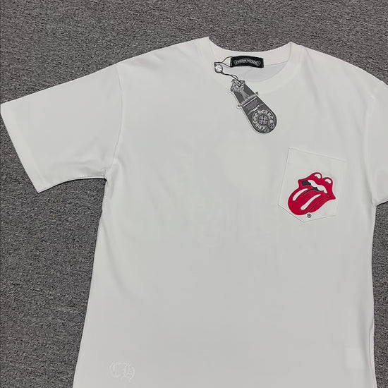Chrome Hearts x The Rolling Stones Horseshoe T-Shirt