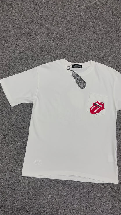 Chrome Hearts x The Rolling Stones Horseshoe T-Shirt