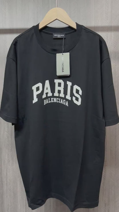 Balenciaga Cities Paris Medium Fit T-Shirt