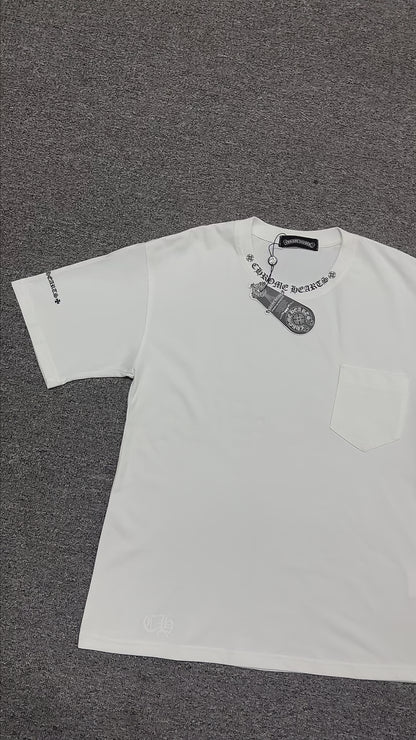 Chrome Hearts Neck Logo Pocket T-Shirt